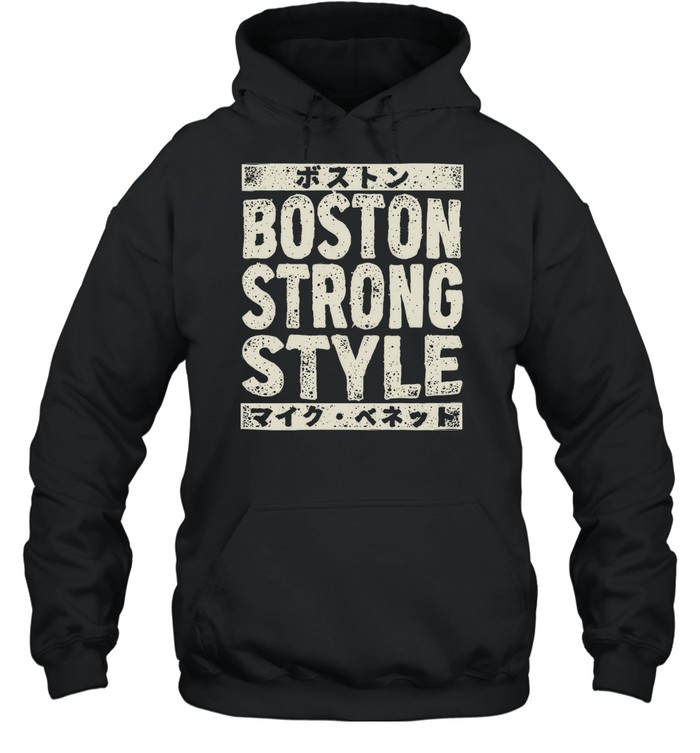 Boston Strong Style Hoodie