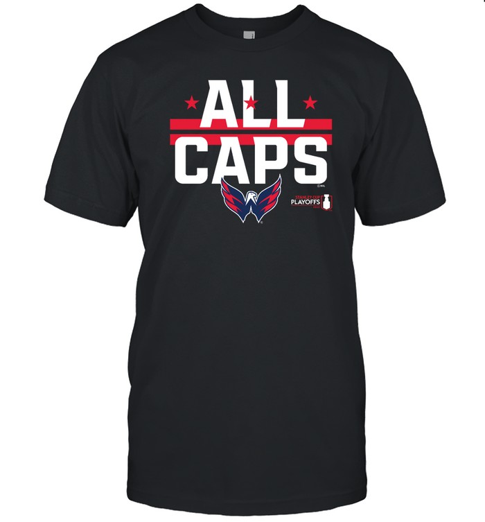 Washington Capitals All Caps T Shirt 