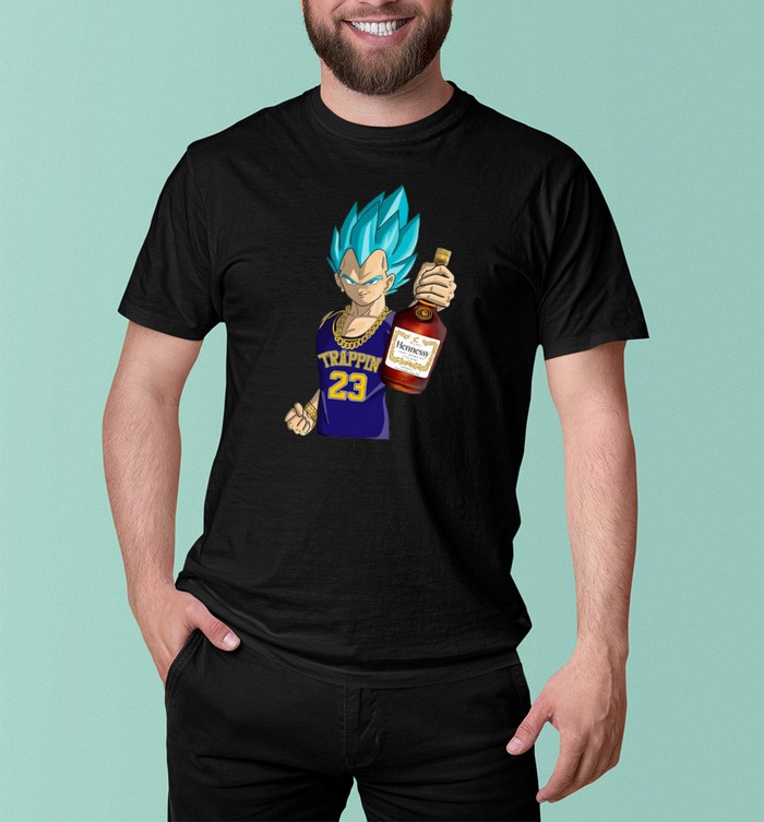 Dragon Ball Z Vegeta Hennessy Shirt 