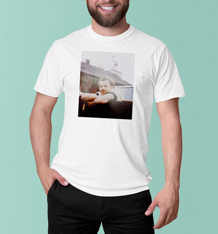 Harry Styles Leaning T Shirt | Beateefun