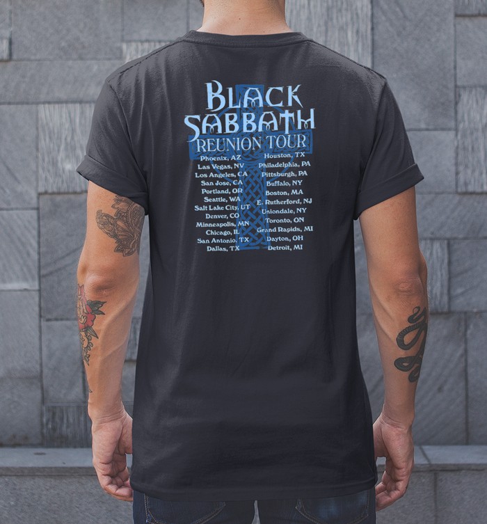 Black Sabbath Reunion Tour 1999 T Shirt 