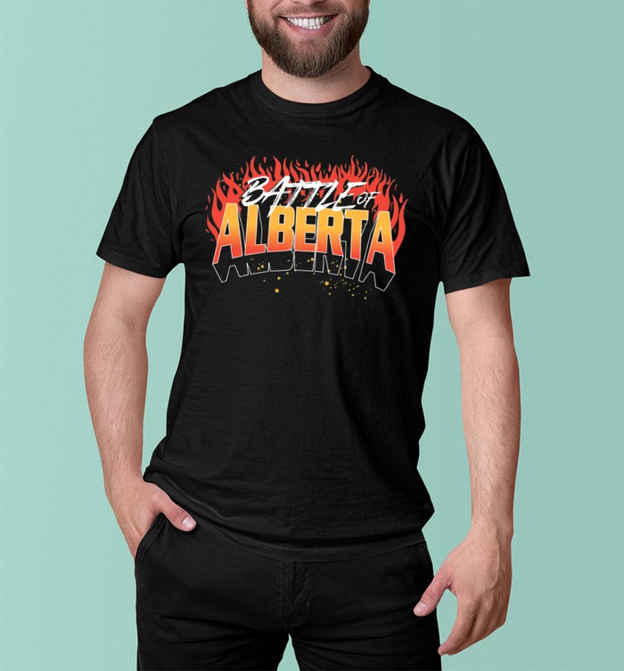 NHL Hockey 2022 Battle Of Alberta Shirt 