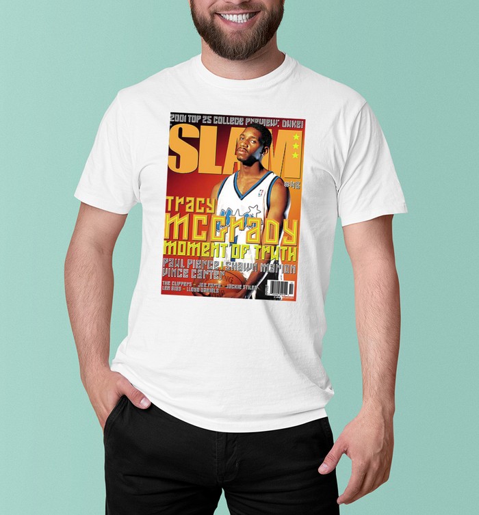 Parcel Slogans Slam Tracy Mcgrady 