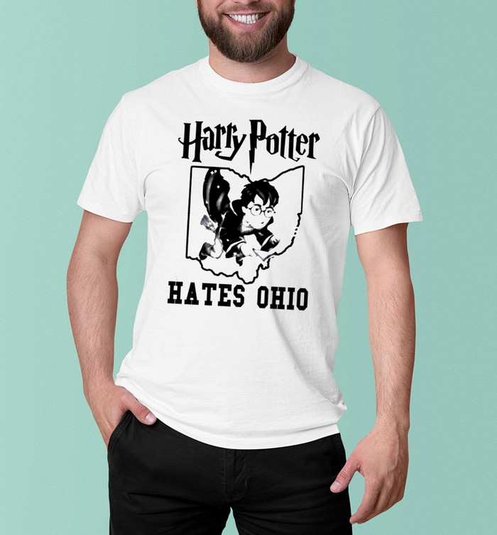 Harry Potter Hates Ohio All Over Men's 