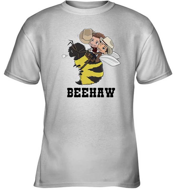 Cowboy Riding Bee Beehaw Shirt | Bedspreed