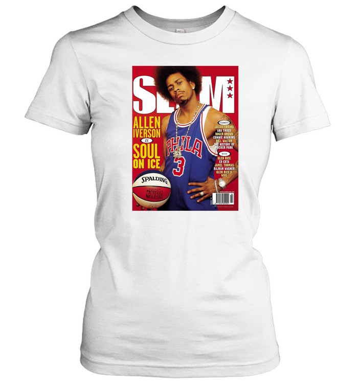 Allen Iverson Slam T Shirt | Bedtribute
