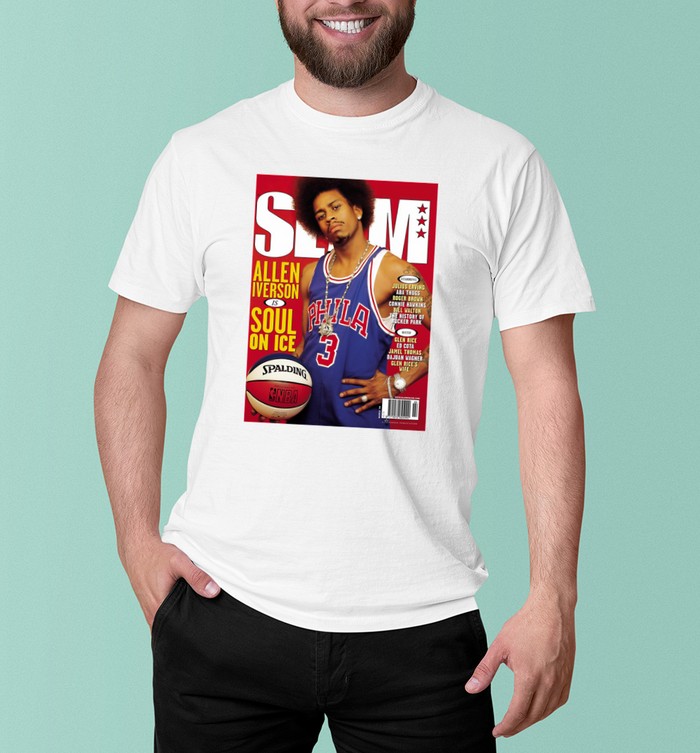 Allen Iverson Slam T Shirt | Bedtribute