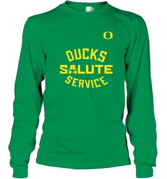 Ducks Salute Service Spring T Shirt 