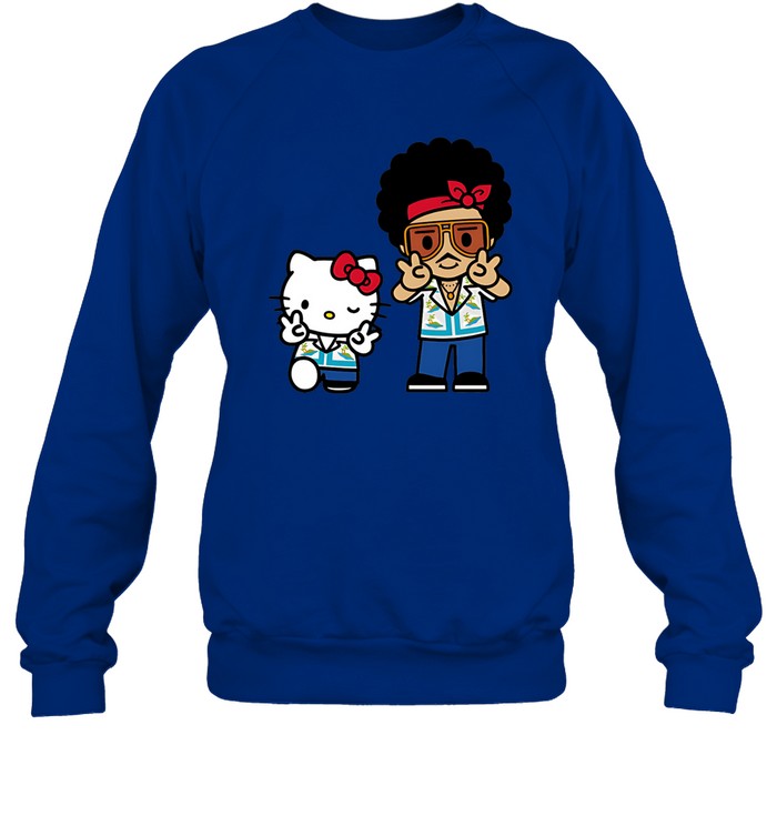 Bruno Mars x Hello Kitty Japan Tour 24 Shirt | Custom prints