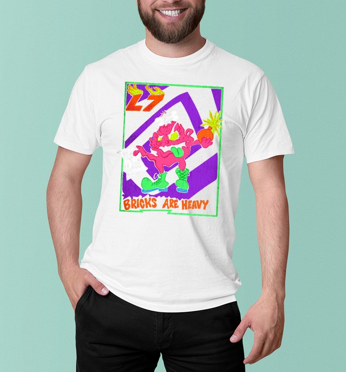 L7 BRICK ARE HEAVY バンドTシャツ L7 / エル・セブン - Bricks