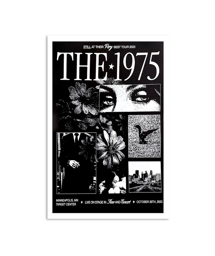 The 1975 リトグラフ(ポスター) 2023 ロンドン公演