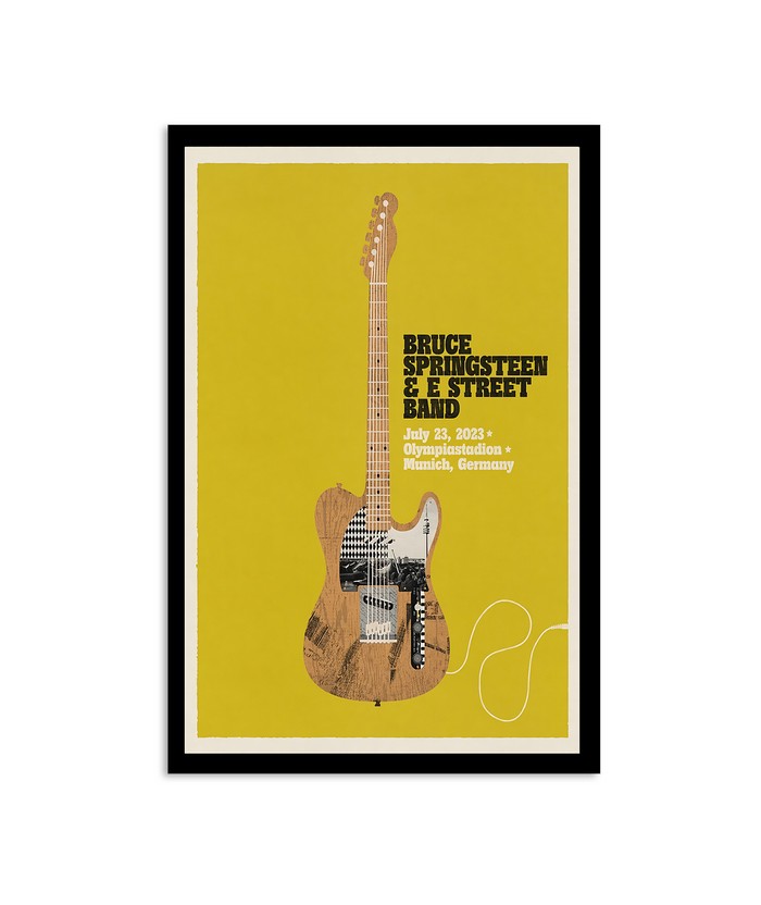 アート・デザイン・音楽  IS WHERE YOU PARK IT Munich July 23rd Bruce Springsteen and the E-Street Band