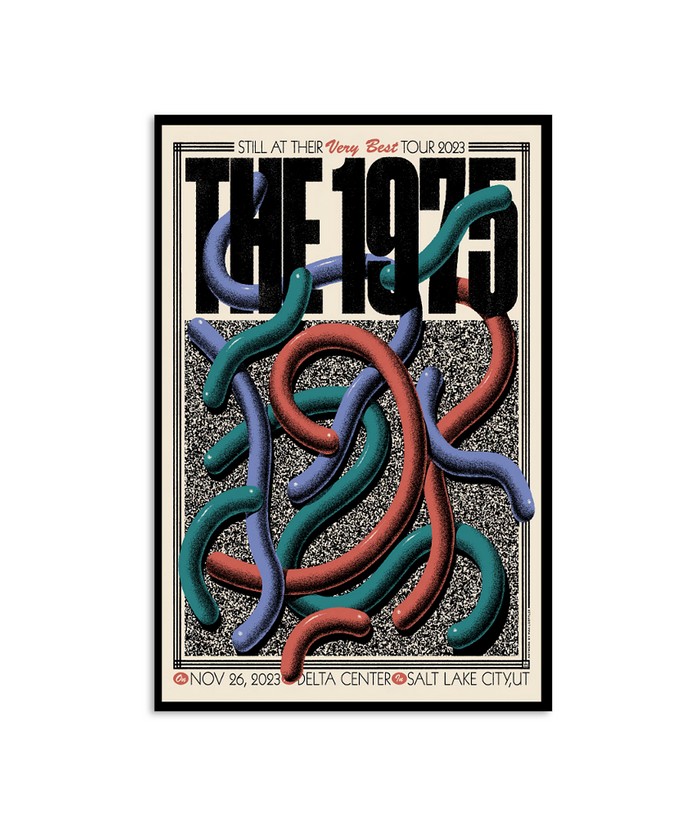 The 1975 Show Nov 26, 2023 Salt Lake City, UT Poster