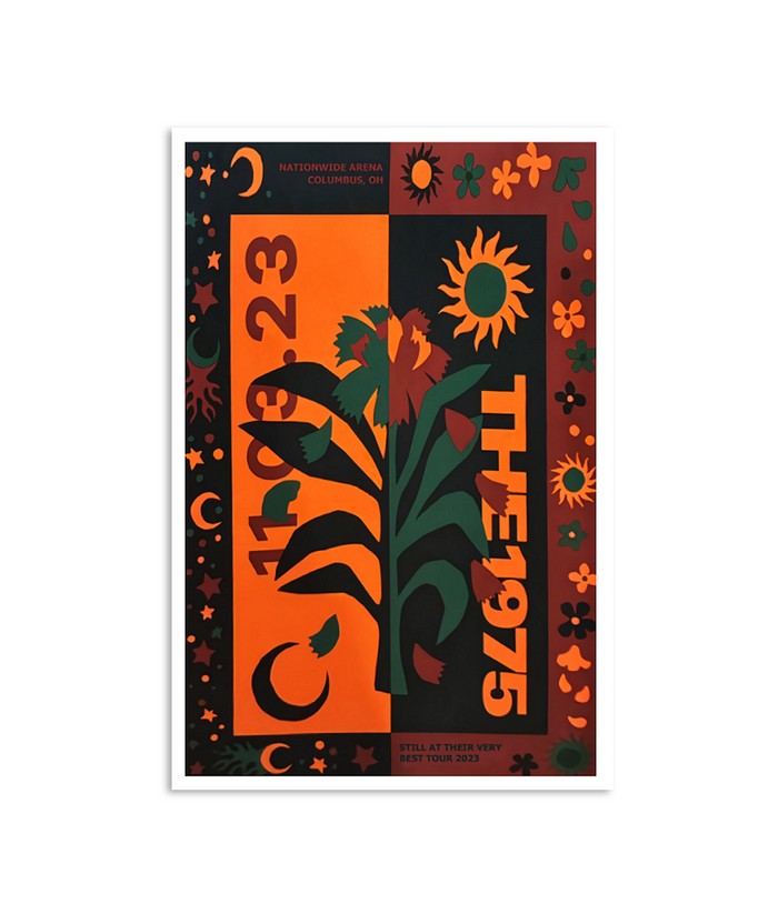 The 1975 Tour Columbus, OH Nov 3, 2023 Poster | Custom