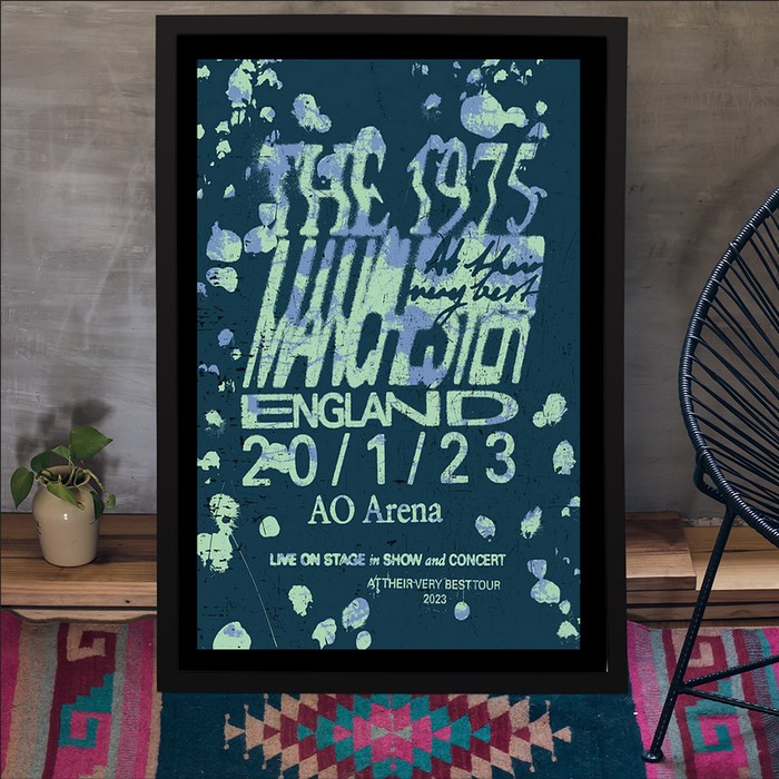 ポスター THE 1975 2023年ツアーポスター ポスター THE 1975 2023年ツアーポスター The 1975、2023年単独