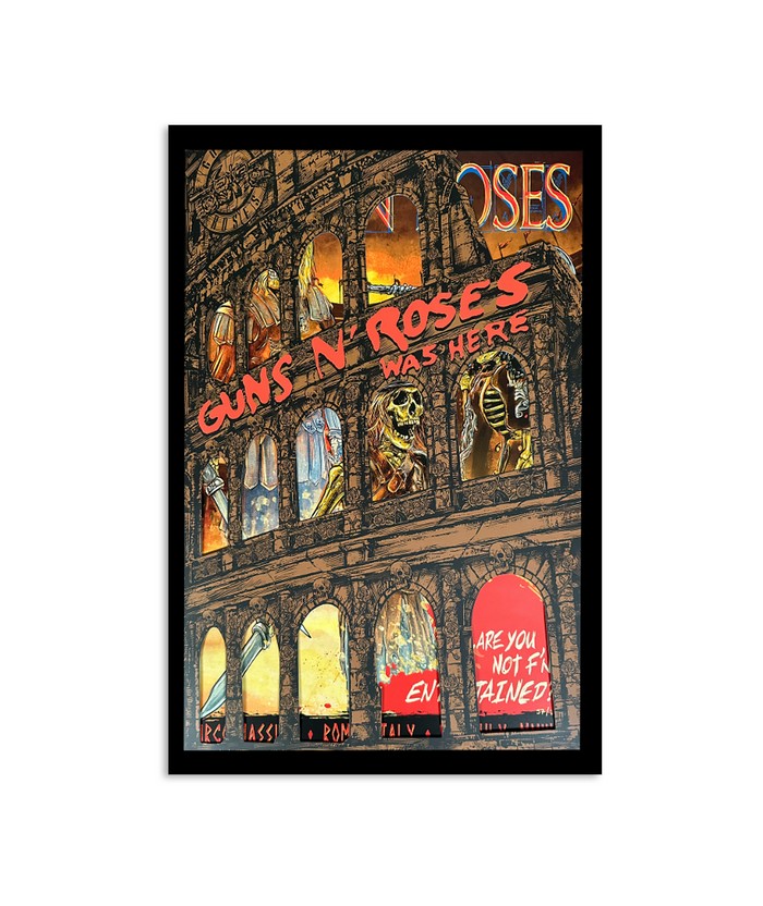 Luxexpo Open Air 2025 Guns N' Roses Poster | Custom prints store