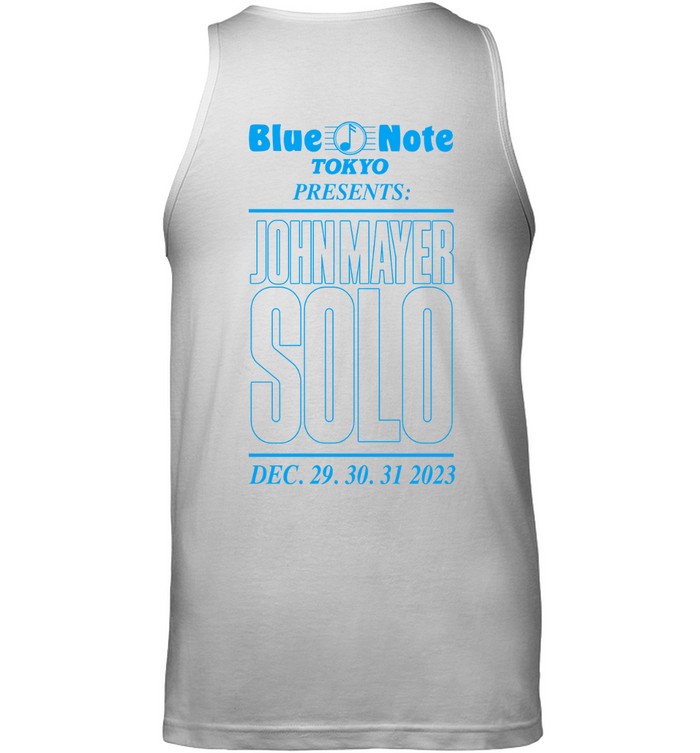 2023 John Mayer Solo Blue Note Tokyo T-Shirt Limited
