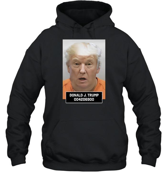 Donald J Trump 004206900 Mugshot Hoodie