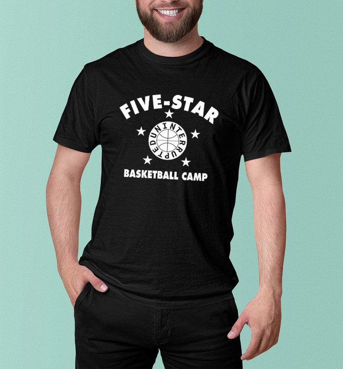 five star basketball camp shirt