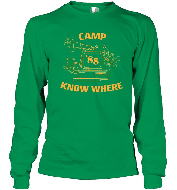 Where Shirt Camp Nowhere Ringer T-Shirt 