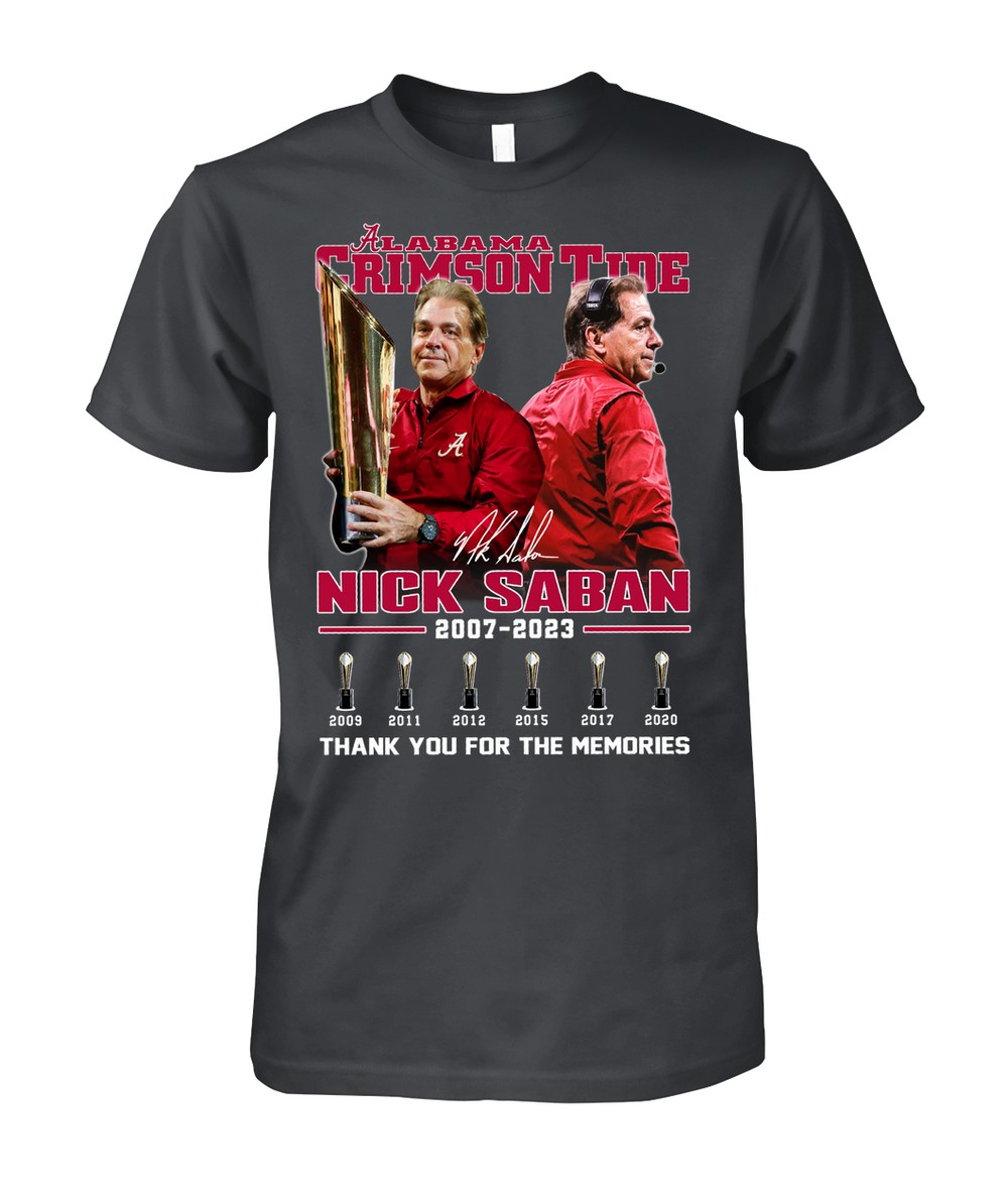 Limited Edition 2024_Nick SabanThanks Coach and Roll Tide! Custom
