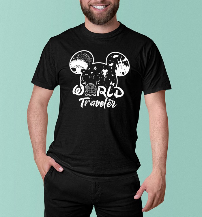 World Traveler Disney Shirt, Epcot 