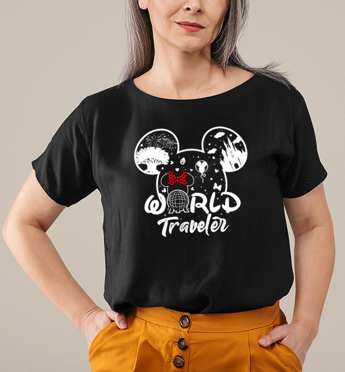 World Traveler Disney Shirt, Epcot 