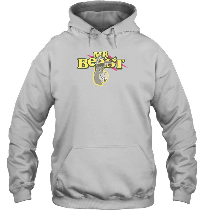 Mrbeast Shrek Beast X Donkey Long Sleeve Tee | Custom prints store |  T-shirts, mugs, face masks, posters