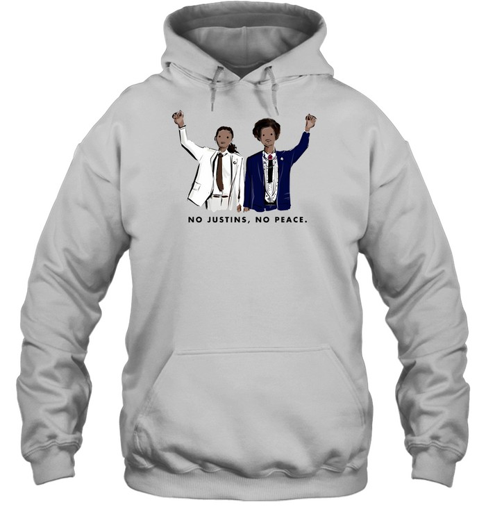 Sophieandlili No Justins No Peace Hoodie