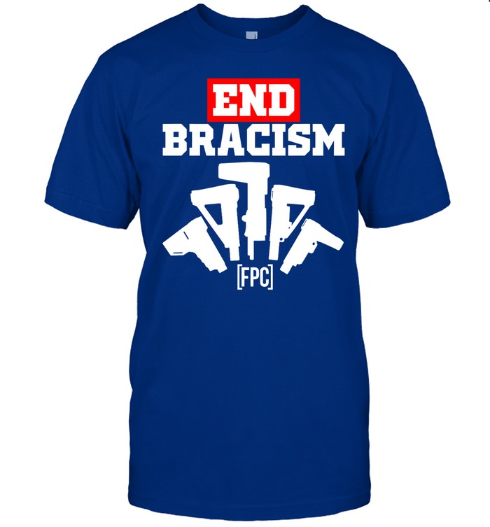 David Hogg Wearing End Bracism Fpc Shirt