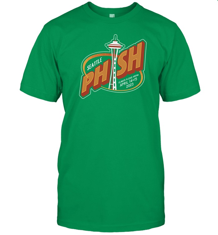 Seattle Phish Climate Pledge Arena April 14 15 2023 Shirt