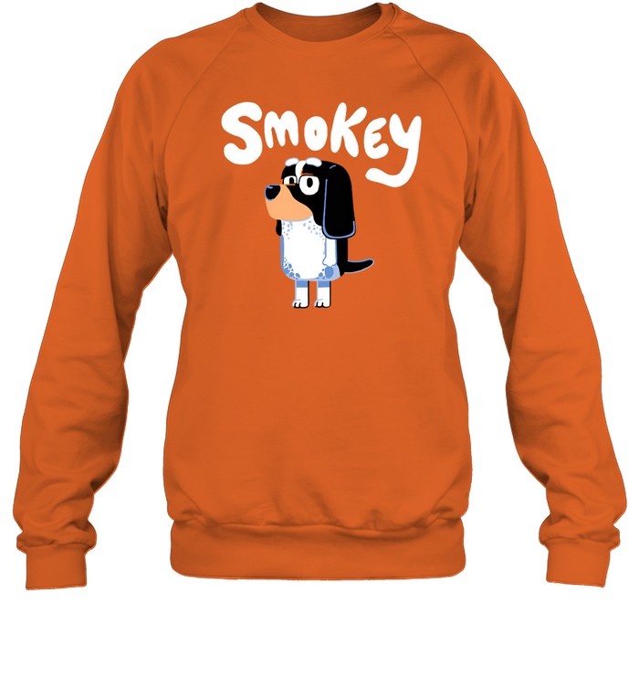 Bluey Tv Smokey Dog Sweatshirt
