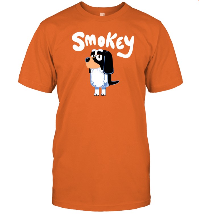 Bluey Tv Smokey Dog T