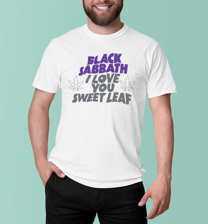 Black Sabbath I Love You Sweet Leaf T 