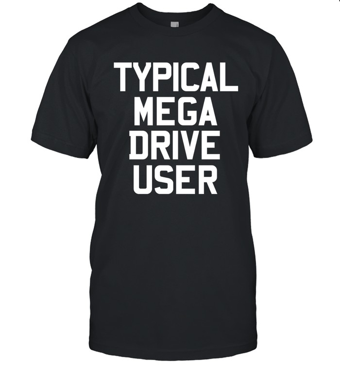 T-Shirt Japonais COSPA - Typical Mega Drive User - Noir Taille L - Neuf