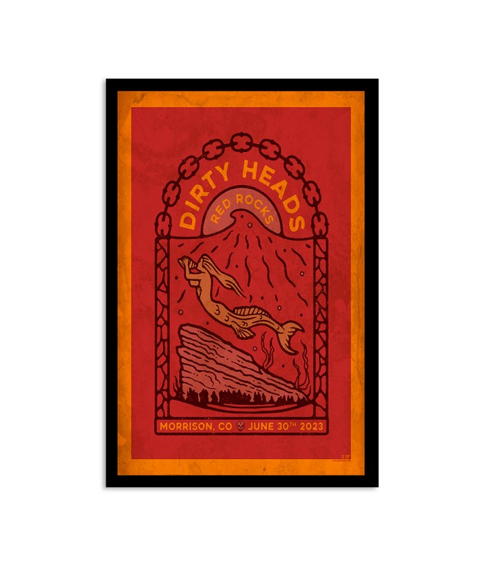 Dirty Heads Red Rocks Poster 2022 edu.svet.gob.gt