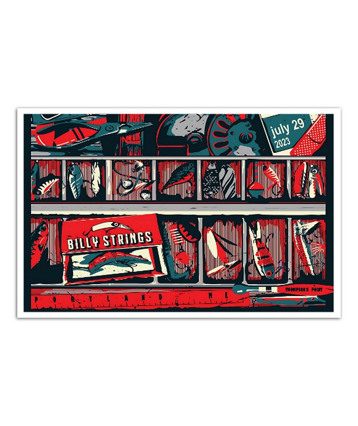 Billy Strings Tour 2023 Thompson's Point Poster | Custom prints store |  T-shirts, mugs, face masks, posters