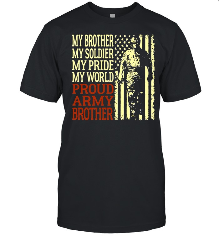Proud Army Brother T-shirt 