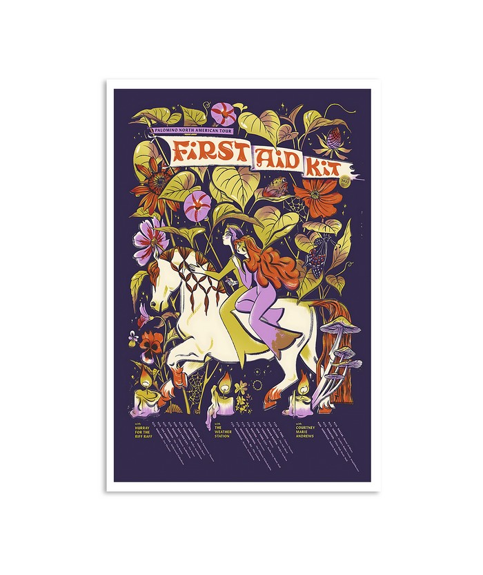 First Aid Kit Band Poster