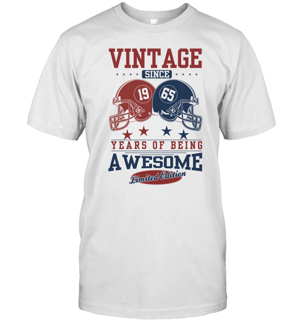 1965 Awesome T Shirt Gift Birthday