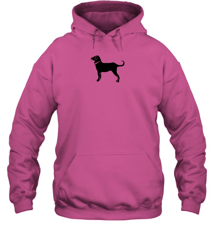 black dog sweatshirt