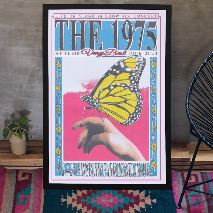 The 1975 2023 Tour Philadelphia, PA Poster | Custom prints