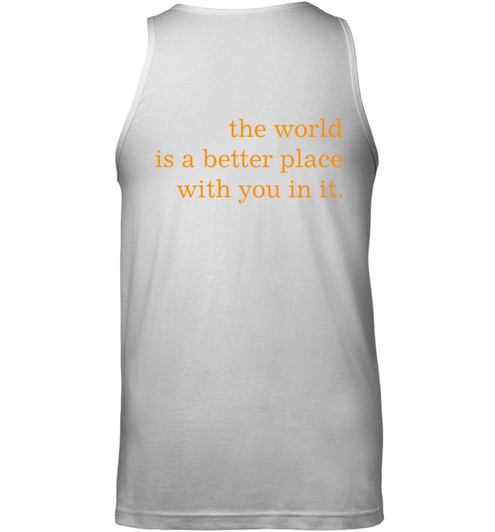the world is a better place with you in it moletom com capuz pacsun