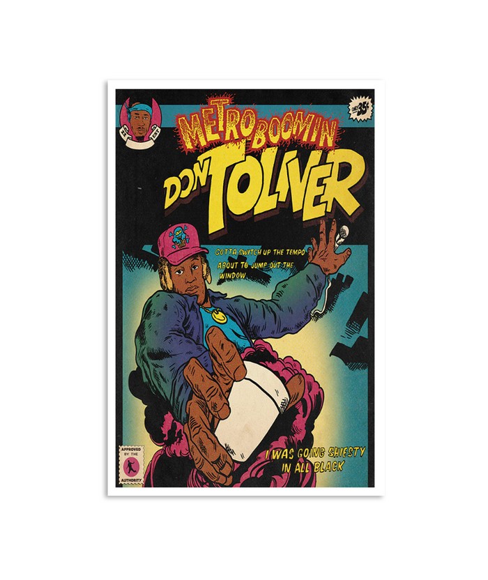 Metro Boomin Don Toliver Comic Poster | Custom prints store | T 