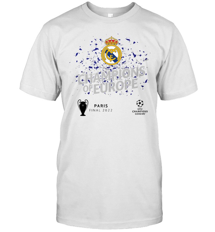 Real Madrid UCL 2022 Winner T Shirts 