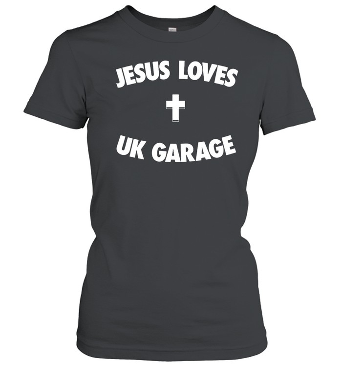 Jesus Loves Garage Black T-Shirt 