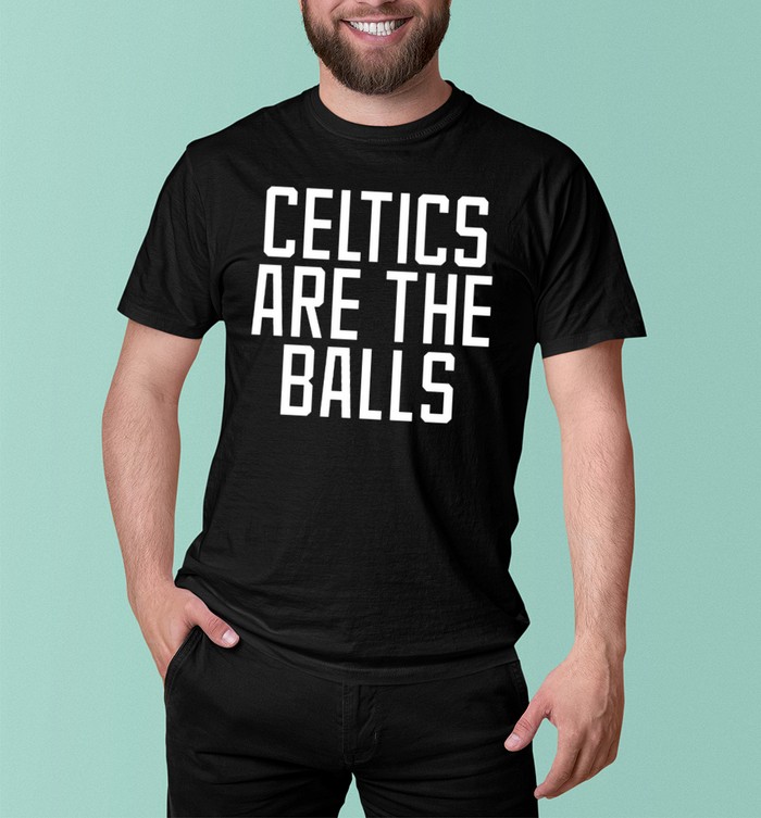 Celtics Are The Balls Green T Shirt 