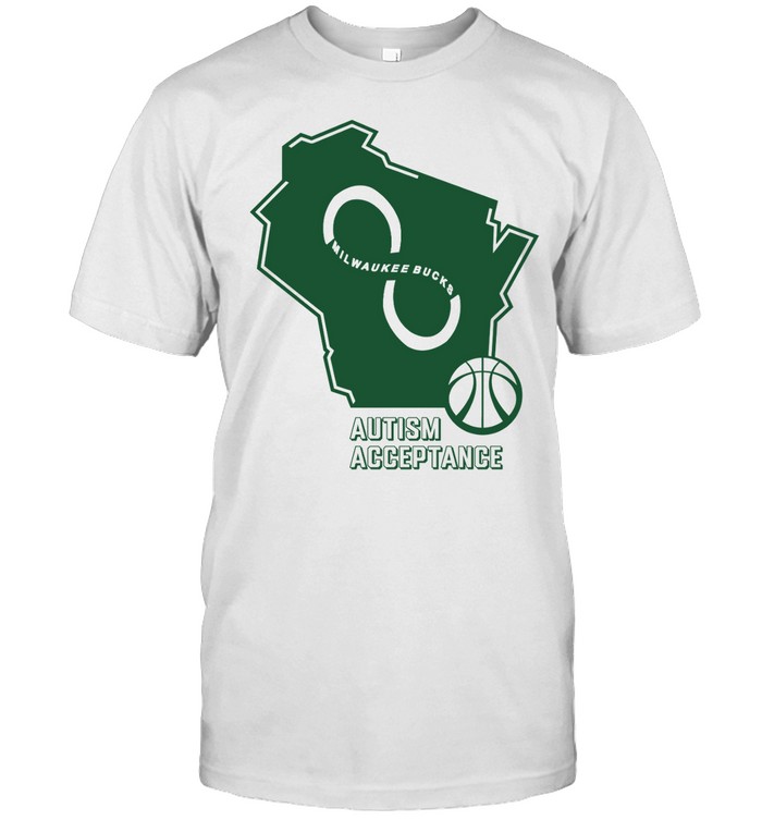 Milwaukee Bucks Autism Acceptance Shirts